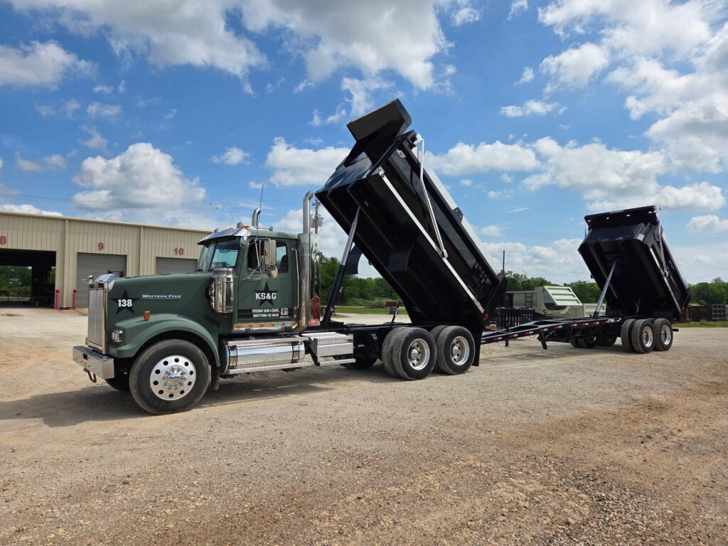 WS-700 Pup Trailer first built in Texas by Warren Truck and Trailer for KS&G