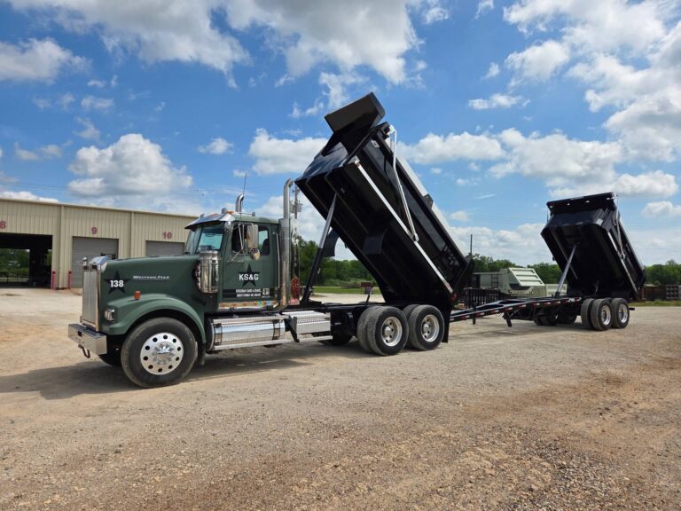 WS-700 Pup Trailer first built in Texas by Warren Truck and Trailer for KS&G